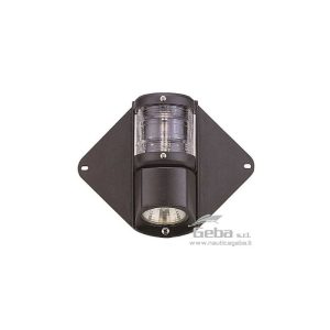 Faro da coperta LED completo di luce di prua LED per imbarcazioni fino a 12 metri 12V