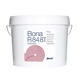 Adesivo elastico monocomponente a base di silano 15 Kg per parquet prefiniti Bona R848