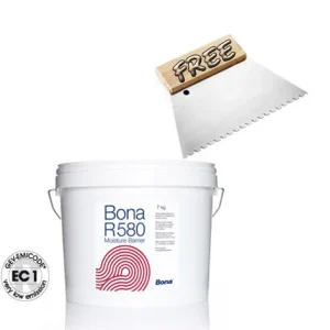 secchio da 7kg di BONA R580 primer/barriera antiumidità monocomponente silanico + spatola omaggio