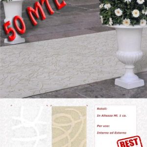 PASSATOIA TAPPETO da 50ML mod "RELAIS" Bianco o Avorio per cerimonie, matrimoni