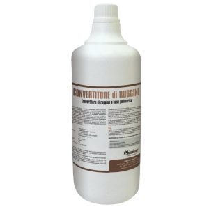 Convertitore di ruggine trasforma la ruggine in un composto nero lucido ancorato al metallo sottostante 1Kg Chimiver