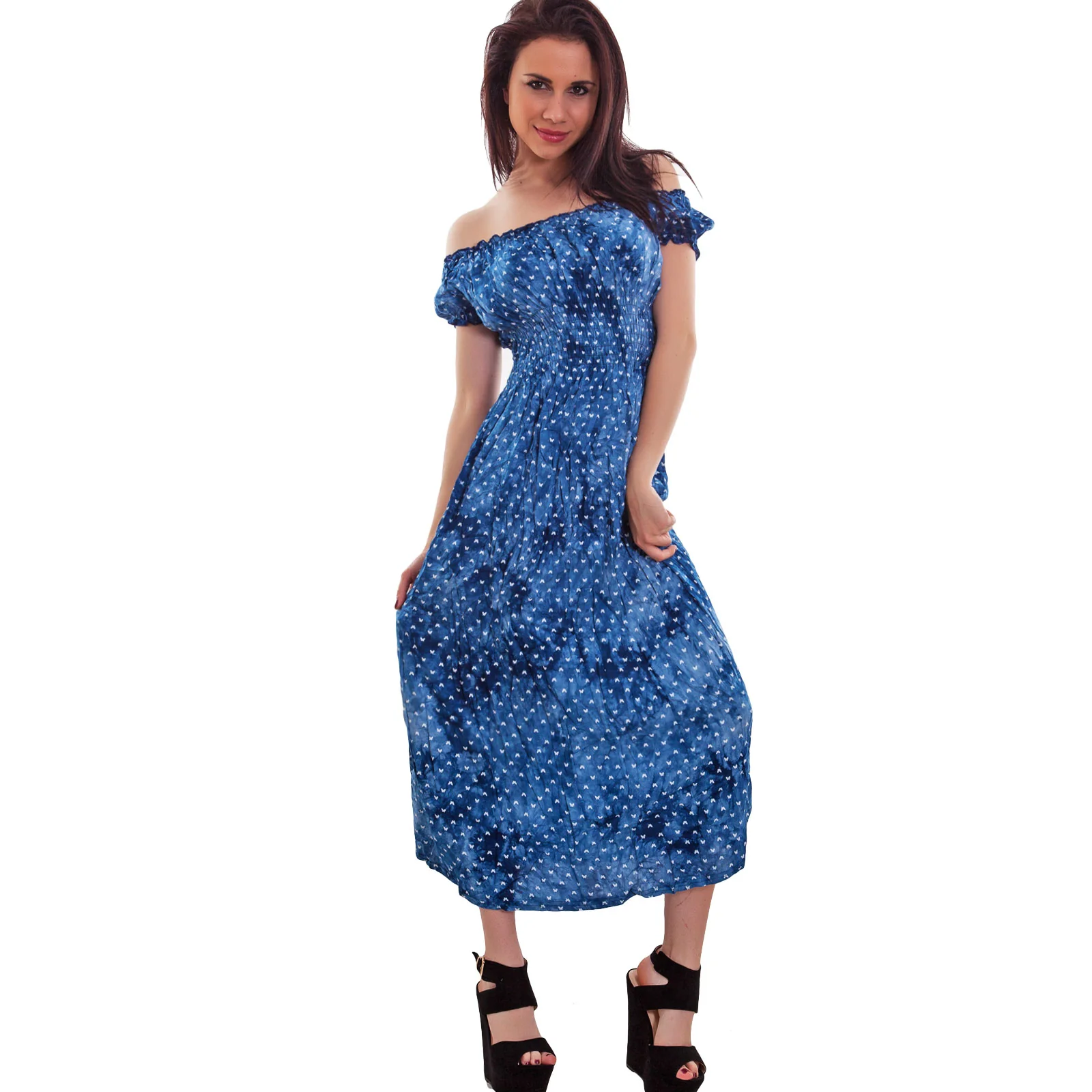 Vestito donna abito longuette 311 - immagine 8