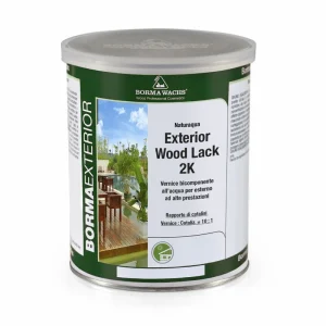 Vernice Bicomponente all'acqua per Esterni - Naturaqua Exterior Wood Lack 2k