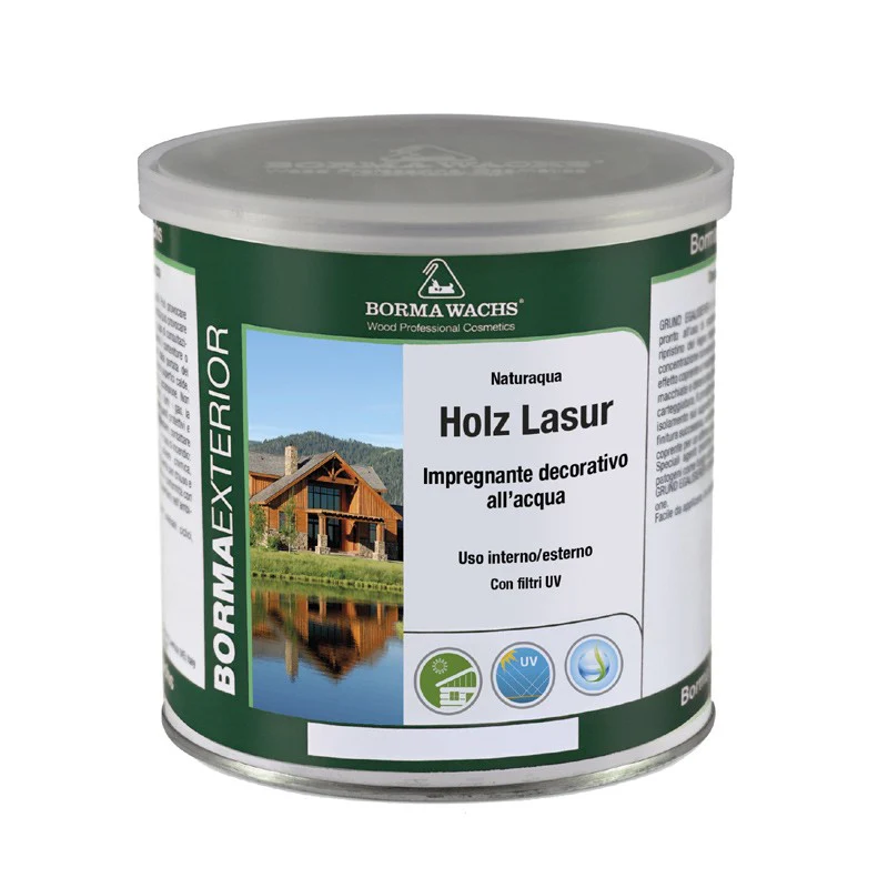 Impregnante Decorativo All'acqua - Naturaqua Holz Lasur