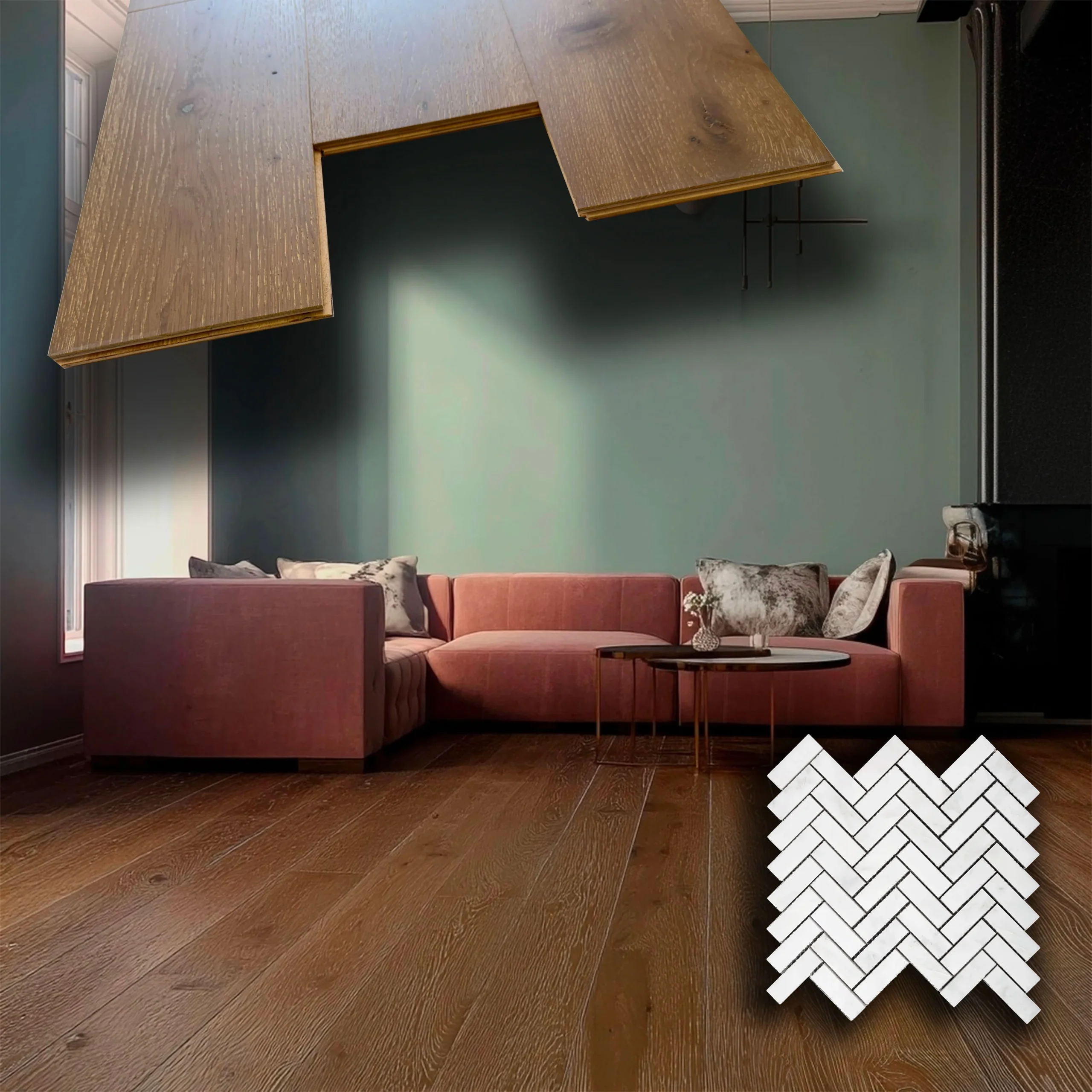 €32,99MQ *MEGA STOCK* Lotto da 54mq di Listone prefinito ROVERE MAISON Vern. bisell. Spazz. 12x120x600mm (3 nobile) - immagine 2